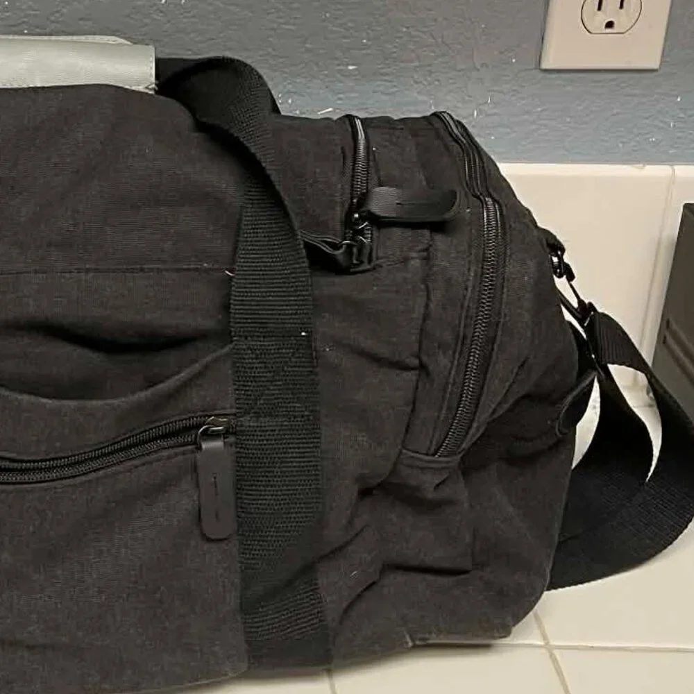 Bella Russo canvas travel bag